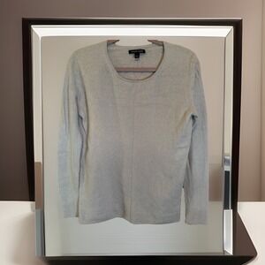 41 Hawthorn 100% Cashmere Sweater /Sz L, Pullover Crew Neck, Luxury Soft Knit